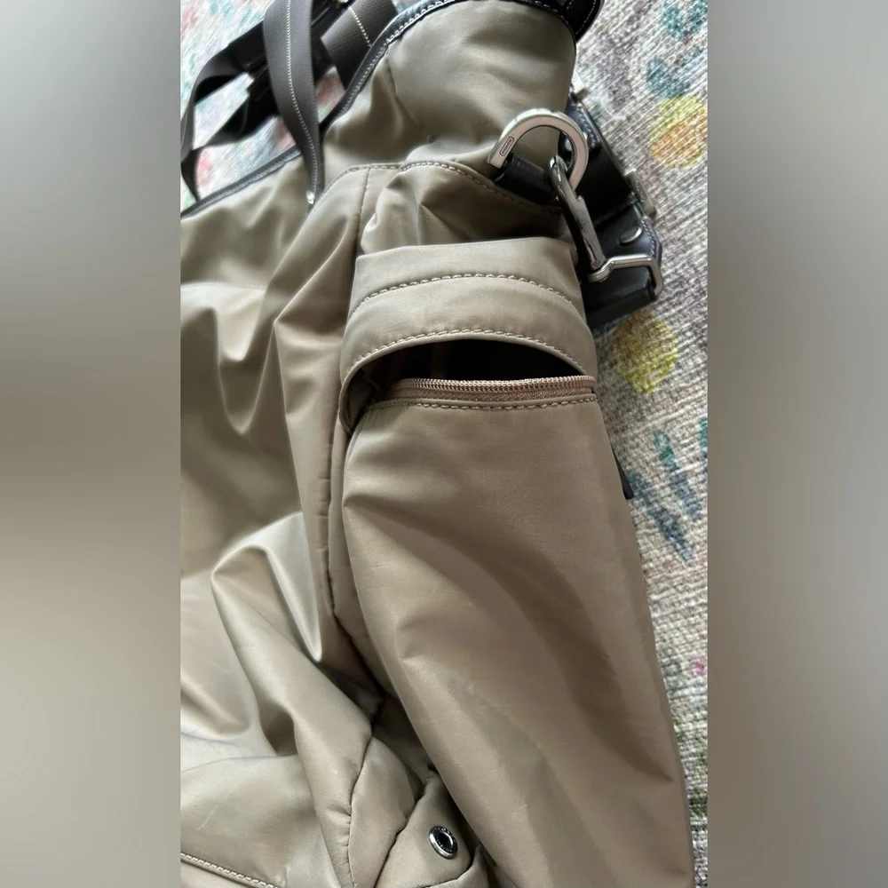 Coach Rare Retired XL Nylon Bag NºD05M- 5372 - Picture 5 of 16